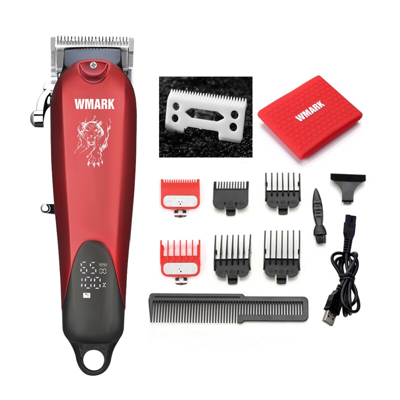 WMARK Magic Clipper NG-103plus 103B Professionelle Haarschneidemaschine mit Fade Blade Stagger-Zähne Haarschneidemaschine