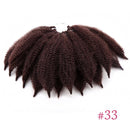 Amir Soft Afro kinky Curly Twist Trenzas Crochet Hair Extensiones de cabello trenzado sintético para mujeres negras / blancas