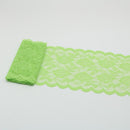 2 Yards Elastic Lace Ribbon Flowers Trim 150MM Wide Embroidery African Lace Fabric Trimmings For Wedding Dress Sewing Diy Crafts