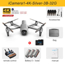2022 New GOD GPS Drone 4K HD Camera gps 5G Wifi Anti-Shake 2-Axis Gimabal Dron Brushless Motor 5KM RC Quadcopter Toy Gifts