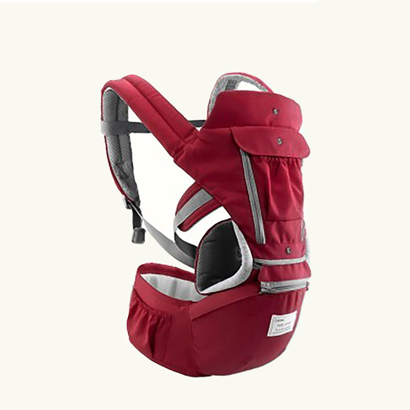 JMSC Ergonomic Baby Carrier Infant Kid Hip Seat Kangaroo Sling Front Facing Backpack for Travel Outdoor Activity Gear Wrap Bebes