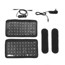 Almohadilla de terapia de luz roja para aliviar el dolor de rodilla, cojín flexible para piernas y brazos