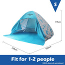 Full Automatic Camping Tent With Door Window Anti-UV Awning Tents Quick Opening Outdoor Sunshelter For 1-4 People Sunproof X147B