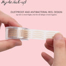 600Pcs/box Big  Eyelid Tape Sticker Double Fold Self Adhesive Eyelid Tape Stickers S/L Makeup Clear Beige Invisible Tool