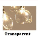 LED moderno Nuevas luces creativas Firfly Negro / Lámpara colgante rectangular dorada para comedor Cocina