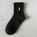 Socks Spring and Autumn ins pure cotton women&