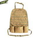 Universal Tactical MOLLE Car Seat Back Organizer military MOLLE Panel Vehicle Seat Cover Protector Kit Mat Black