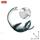 Oenux Large Size Sea Life Animals Soft Great White Shark Big Shark Action Figures Model Lifelike Educational Toys For Kids Gift