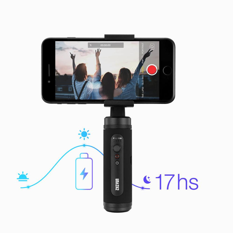 ZHIYUN Official SMOOTH Q2 Phone Gimbal 3-Axis Pocket-Size Handheld Stabilizer for Smartphone iPhone Samsung HUAWEI Xiaomi Vlog