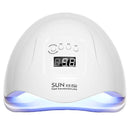 72W UV LED Nail Lamp Electric Nail Dryer 36 LEDs Lamp Fast Drying All Nail Gel Polish Motion Sensor Manicure Nail Salon Machine