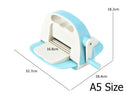 Chzimade Die Cutting Embossing Machine Scrapbooking Cutter Piece Die Cut Paper Cutter Die-Cut Machine Diy Home Handmade Crafts