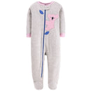 Baby Body Cat Romper Baby Boys Girls Printed Autumn Winter Romper Long Sleeved One-Piece Pajamas