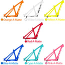 BXT 26er MTB Mountain Bike Frame 14inch Full Carbon Kids Bike Frame 160mm Disc Brake T1000 Carbon Fiber MTB Bicycle Frame 26er