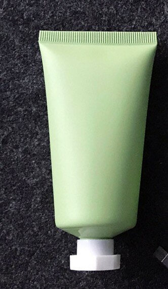 50 ml Frost Plastic Soft Bottle Matte Green 50 g Kosmetikcreme Gesichtsreiniger Behälter Zahnpasta Lotion Tube Kostenloser Versand