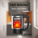 LEEWONG Mini Electric Kettle Multi-Function Travel Portable Boiler Stew Tea Porridge Soup Water 0.5L