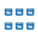 WorthWhile 6 uds cinta de kinesiología recuperación atlética cinta elástica rodillera alivio del dolor muscular rodilleras para gimnasio Fitness vendaje