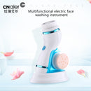 4 in 1 elektrische Gesichtsreinigungsbürste Skin Scrubber Deep Face Cleaning Peeling Machine Pore Cleaner Roller Massager