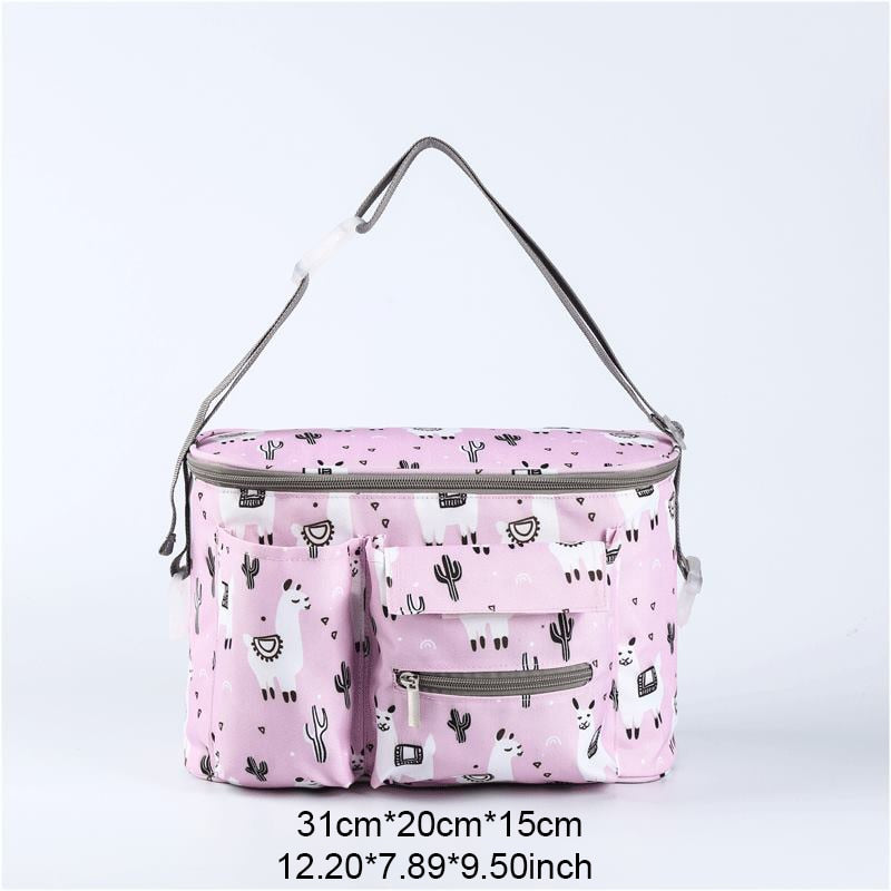 Baby Stroller Bag Waterproof Diaper Bag Mom Travel Hanging Nappy Bags Carriage Buggy Cart Bottle Backpack