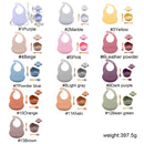 5Pcs/1Set Silicone Baby Feeding Bowl Tableware Waterproof Spoon Non-Slip Crockery BPA Free Silicone Dishes for Baby Tableware