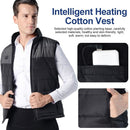 4 Zones Outdoor Heated Vest Men Women Electric Intelligent Heating Vest Jacket Slveeless Thermal Waistcoat Sports Hiking Camping