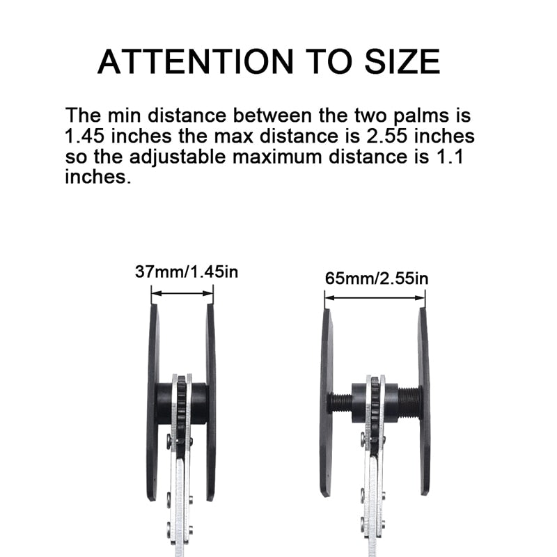 Pinza de pistón de freno de trinquete para coche NS Modify de 270mm, herramienta esparcidora de pinza de freno, prensa de pinza individual doble, herramientas de instalación de pistones cuádruples