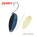 Jerry Serpent Micro Fishing Spoons Brass Wobbler Lake Area Trout Chub Perch Metal Lures Baubles