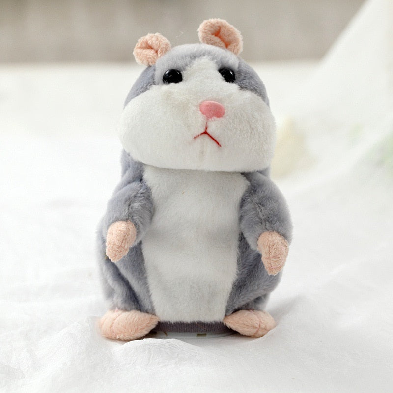 Promotion 15cm Lovely Talking Hamster Speak Talk Sound Record Repeat Stuffed Plush Animal Kawaii Hamster Toys For Children Gifts