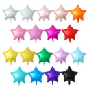 50pcs 18inch Star Heart Aluminum Balloons Inflatable Helium Balloon Birthday Party Decorations Kids Wedding Engagement  Globos