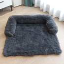 Dog Sofa Bed Cover Calming Plush Mat Removable Pet Blanket Mattress Cat Beds Warm Sleep Cushion Pillow Couch Furniture Protector