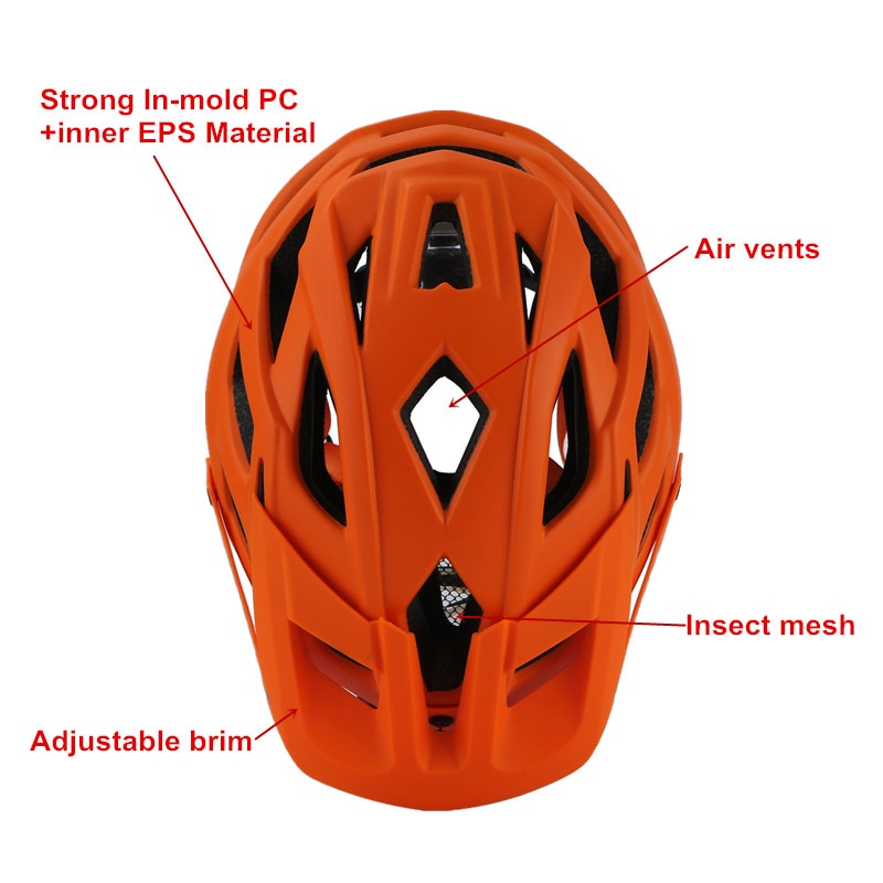 Cairbull Cycling Helmet TRAIL XC Bicycle Helmet In-mold MTB Bike Helmet Casco Ciclismo Road Mountain Helmets Safety Cap 55-61CM