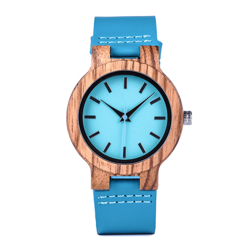 BOBO BIRD Ladies Casual Quartz Watches Natural Bamboo Wristwatch Top Brand Unique Clock For Couple in Gift Box