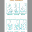 Mochila portabebés ergonómica de 0 a 48 meses con asiento de cadera para recién nacido, multifunción, cabestrillo infantil, taburete de cintura, canguro para bebé