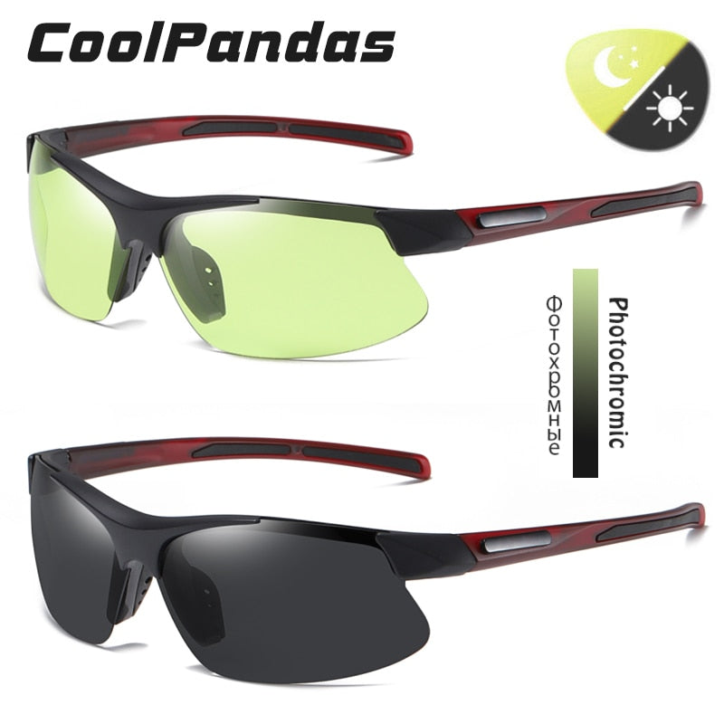 Brand Design Outdoor Sports Photochromic Sonnenbrille Polarisierte Herren Ultraleicht Winddicht Sonnenbrille Damen Schutzbrille zonnebril heren