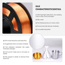 SUNLU SILK PLA 3D Filament 1.75mm 1kg Silk Texture PLA Filament For 3D Printer Smooth Print Materials Eco-friendly 3D Material