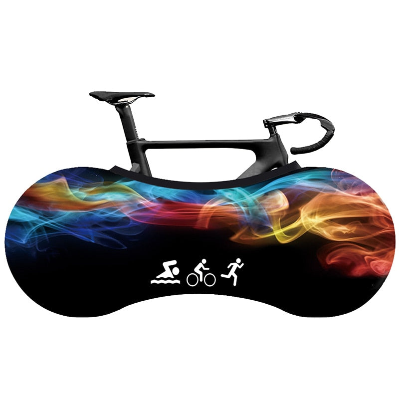 HSSEE Fashion bicycle protective cover high quality stretch fiber 26"-29" 700C road bike indoor dust cover bicycle accessories