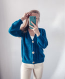 Hirsionsan Elegant Long Sleeve Mohair Sweater Women 2020 New Single-Breasted Female Short Cardigan Soft Flexible Knitted Outwear