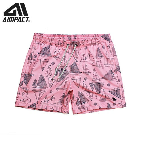 Tropical Summer Holiday Beach Swimming Short Trunks Fast Dry Men&