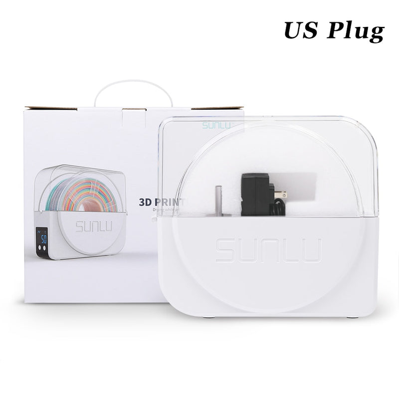 SUNLU 3D Filament Drying Box S1 Keep Drying While Printing Timing Function Temp Adjustable LCD Display Observable Top Cover