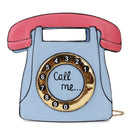 Neuheit Telefon Design Schulter Umhängetasche Damenmode Geldbörsen und Handtaschen Lässige Mädchen Kette Umhängetasche Weibliche Clutch Bag