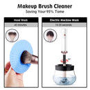 Makeup Brush Cleaner Dryer, Automatic Brush Spinner with 8 Size Rubber Collars, Wash and Dry in Seconds,Brush Cleaning Machine