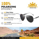 CoolPandas Top Brand Pilot Sonnenbrille Herren Polarisierte Sonnenbrille für Herren 2020 Anti-Glare Driving Oculos lunettes de soleil homme