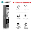 Mileseey laser distance meter electronic roulette laser digital tape rangefinder trena metro laser range finder  measuring tape