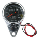 Motorcycle Universal Odometer Tachometer Speedometer Gauge For Harley Honda Yamaha Cafe Racer suzuki kawasaki for most bike