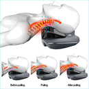 Air Soft Brace Headache Neck Traction Massager Pain Cervical Traction Hot Compress Device Neck Pulse Massger