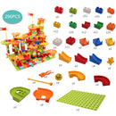 Big Size Assembly Blocks Marble Race Run Maze Ball Building Blocks Funnel Slide Building Bricks Toys For Children Kid Gifts