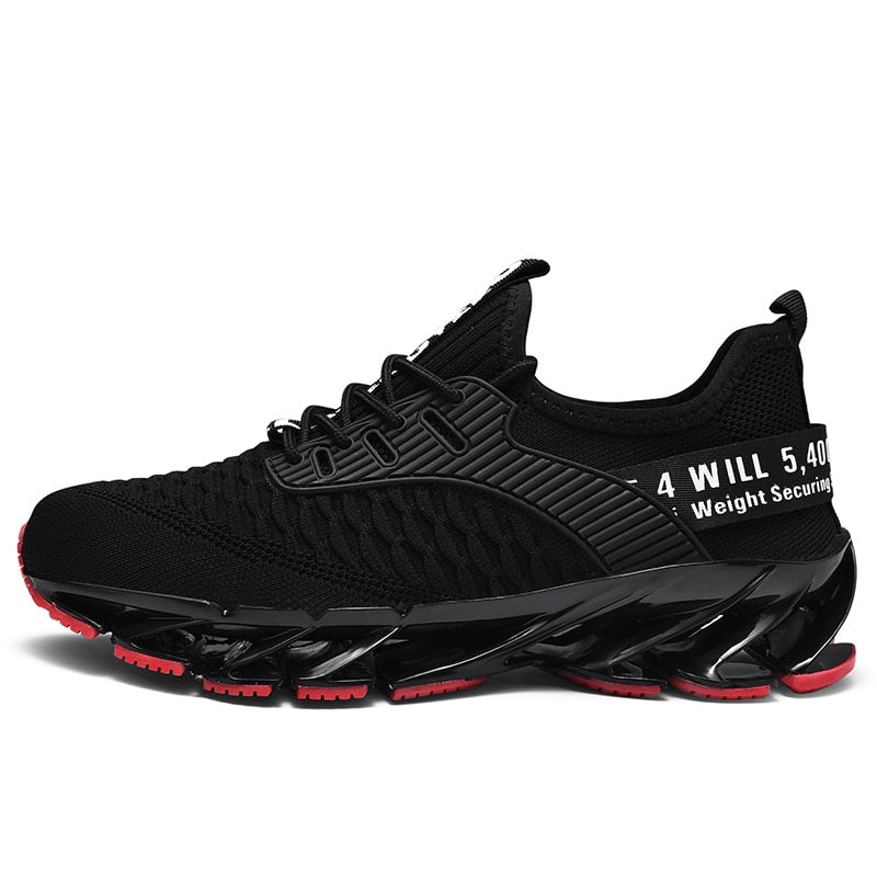 2021 New Blade Running Shoes Men Fitness Running Sneakers Male Comfortable Soft Cushioning Athletic Training Footwear Plus size