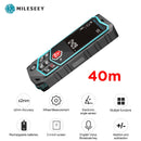 Mileseey laser distance meter electronic roulette laser digital tape rangefinder trena metro laser range finder  measuring tape