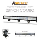 Auxtings 12 '' 22 '' 20 pulgadas 12V 24V todoterreno barra de luz led Spot Flood Combo 20 '' 126W luz de trabajo led para Jeep Car 4WD Truck SUV ATV