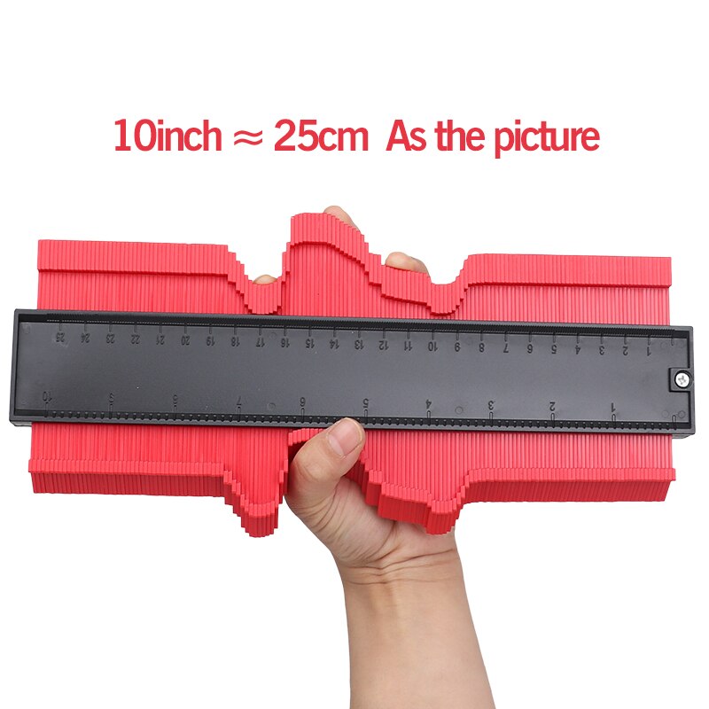 Onnfang Copy Gauge Contour Gauge Duplicator Contour Scale Template Holzmarkierungswerkzeuge Fliesenmesslineal Massenpreis