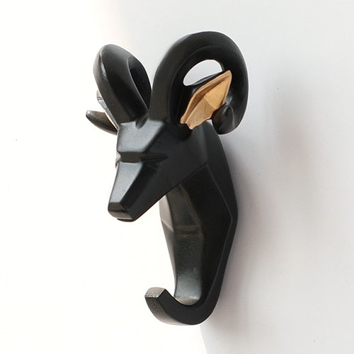 Bonitos animales llave paraguas gancho colgador de pared diseño ganchos decorativos toalla para cocina llavero ganchos de pared decorativos